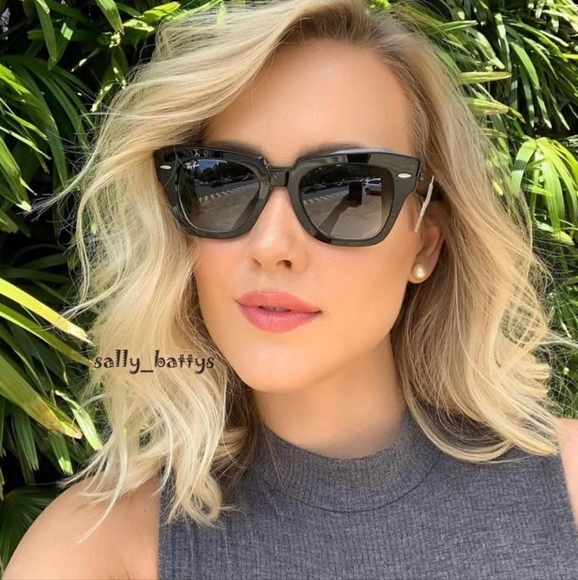 RayBan (Store Display) State Street Black RB2186 - Picture 17 of 17